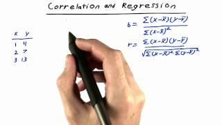Correlation And Regression - Intro to Statistics