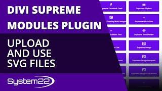 Divi Supreme Modules Upload And Use SVG Files 