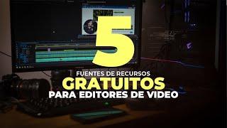 5 Páginas Para Bajar RECURSOS GRATUITOS Para Editores | Música, Videos, Sonidos Y MÁS!