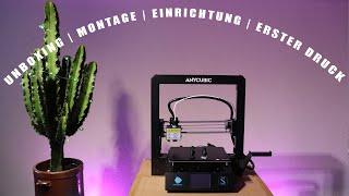 Anycubic I3 Mega-S | Unboxing | Montage | Einrichtung | Erster Druck