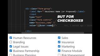 Preserving the state of checkboxes based on fetched data on the blade in Laravel