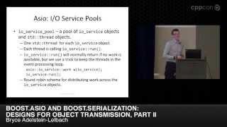 CppCon 2014: Bryce Adelstein-Lelbach "Boost.Asio and Boost.Serialization, Part II"