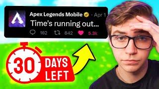 Only 30 Days until Apex Mobile is Gone...