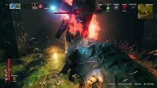 Valheim The Queen FINAL BOSS FIGHT!!! with friends HueyF and Boom