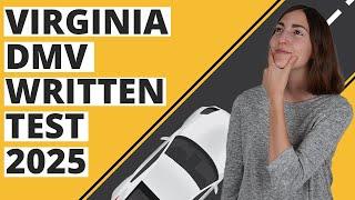 Virginia DMV Written Test 2025 (60 Questions with Explained Answers)