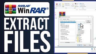 How To Use WinRAR ZIP And Extract Files (2025) Simple Tutorial