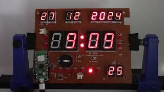 Modernizing an Electronic Clock/Calendar with Raspberry Pi Pico W and NTP Time Sync