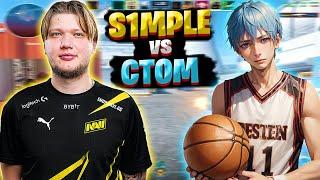 S1MPLE vs CT0M!! Симпл и ct0m ИГРАЮТ ПОТНУЮ КАТКУ С ДОПАМИ НА ФЕЙСИТЕ!! CS2