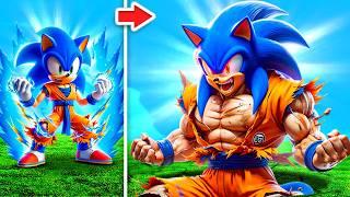 Upgrading Sonic To GOKU SONIC In GTA 5!