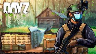 Turning a Hidden Coal Mine into a SECRET STRONGHOLD in DayZ...