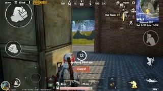 PUBG mobile gameplay on Pixel 2