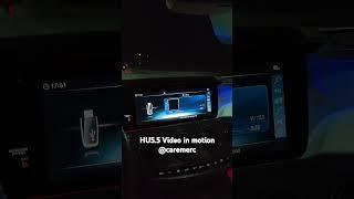 HU55 Comand Mercedes Video in motion