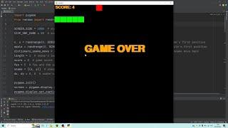 Создание игры Змейка в Питон | Creating a game Snake in Python