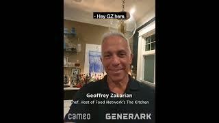 Geoffrey Zakarian Supporting Generark's Solar Generator and Sustainability Mission