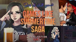 Top Adult games like Summertime Saga. Best 2d adult games of 2021. Part 1