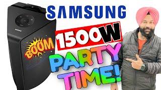 New Samsung Party Box 1500W - MX-T70 // Full Detailed video #shehzadsingh