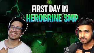 Herobrine SMP Day #1