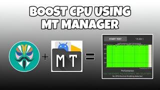 How to Boost Cpu Using MT Manager (ROOTED)