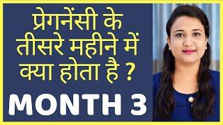 प्रेगनेंसी का तीसरा महत्वपूर्ण महीना | PREGNANCY MONTH 3