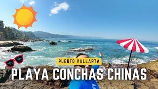 La Playa más hermosa de Puerto Vallarta: Conoce Conchas Chinas | Jalisco