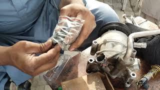 Toyota corolla Gli 2019 model AC compressor sensor replace original Gas Honeywell Generton USA 