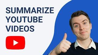 Summarize YouTube Videos with AI | Get Transcripts in Seconds!