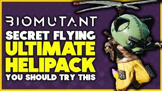 Biomutant - How to Unlock HELIPACK BACKPACK | An Ultimate Flying Backpack!