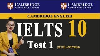 Cambridge IELTS 10 listening test 1 with answer keys | New You English