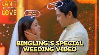 SECOND DROP: Can't Buy Me Love: BINGLING'S SPECIAL WEEDING VIDEO