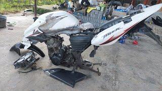 RESTORATION of honda TIGER REVO 2013