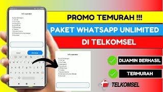 Cara Membeli Paket Unlimited WhatsApp di Telkomsel