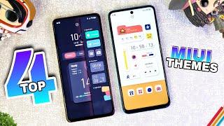 Most Unique Miui 12 Themes With Boot Animation, Lock Screen, Charging | | Top 4 Best Miui 12 Themes