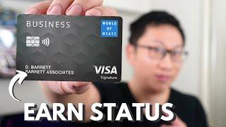 Chase World of Hyatt Business Credit Card: Earn Globalist Status!