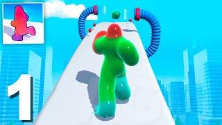 Blob Runner 3D - Gameplay (Android) Walkthrough 1-25 Levels