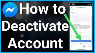 How To Deactivate Messenger Account