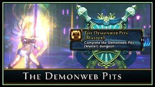 NEW DUNGEON: Demonweb Pits (Master) on Paladin HEALER (gameplay) All Boss Fights - Neverwinter M26