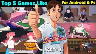 Top 5 Games Like Summertime saga For Android & Pc | games like summertime saga | PT.6