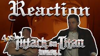 Attack on Titan 4x11 REACTION