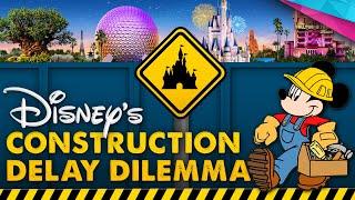 Will Disney's CONSTRUCTION DELAYS Hurt Disney World In The Future? - DSNY Newscast