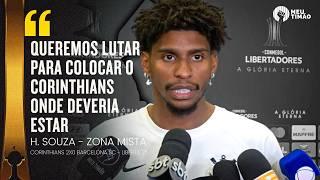 HUGO SOUZA AVALIA ELIMINAÇÃO NA LIBERTA, RETORNO DO CORINTHIANS À FINAL E TRABALHO DE RÁMON DÍAZ