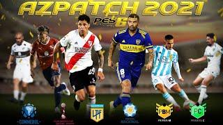  PARCHE OFICIAL ARGENTINO 2021 | AZPATCH - PES 6