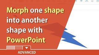 PowerPoint: Morph one shape into another shape by Chris Menard