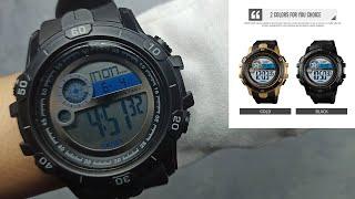 SKMEI 1523 - Review & Setting Jam Tangan Pria Digital Fashion (Waktushop Indonesia)