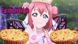 Ruby makes Mari eat pie