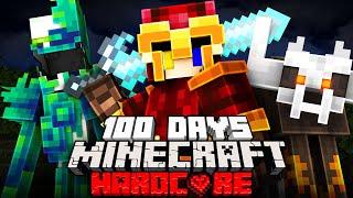 I Survived 100 Days as a BLOOD MAGE in Hardcore Minecraft