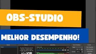 Melhorar o desempenho do OBS Studio no Linux