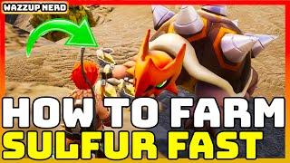 Palworld - How to Get Sulfur Fast - Super Easy Guide