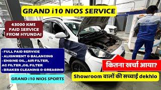 Hyundai Grand i10 NIOS 43000 KMS | PAID SERVICE FROM HYUNDAI #grandi10nios #hyundaigrandi10