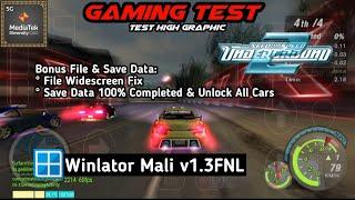 NFS Underground 2 | Widescreen Fix | Winlator Mali v1.3FNL | Mediatek Dimensity 1200 | Android