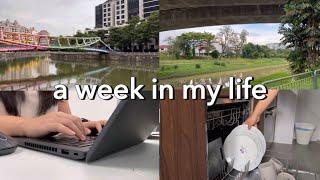 life in singapore | 8-5 corporate life in my 20s, networking event as an introvert  #vlog